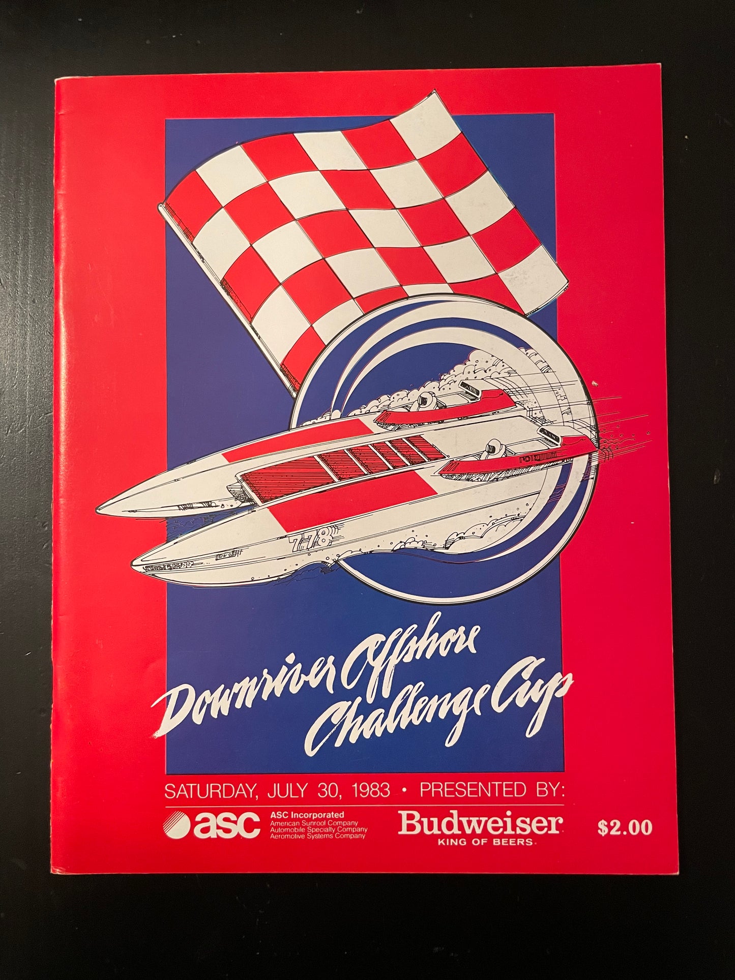 1983 Downriver Offshore Challenge Cup Program