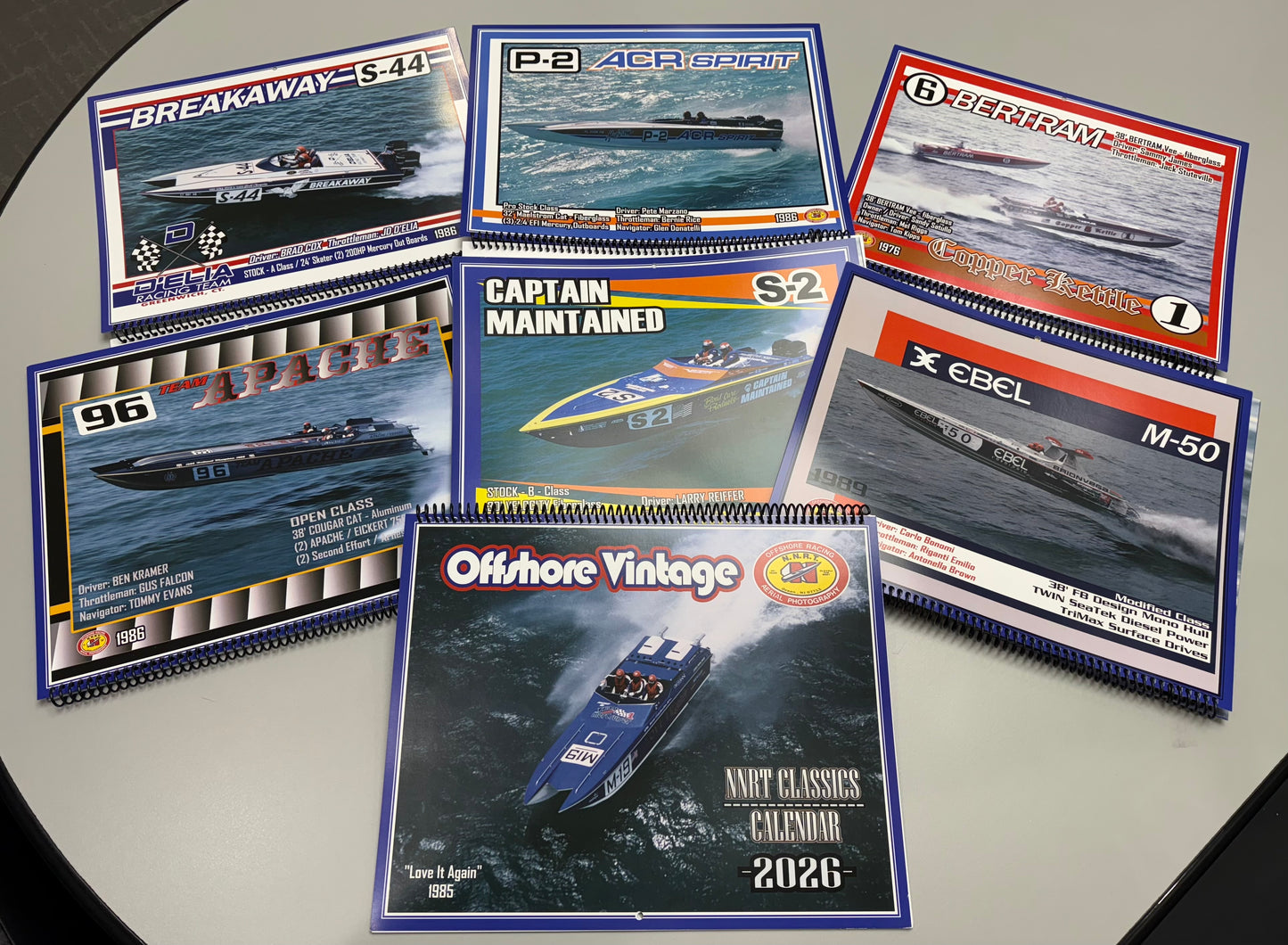 2026 NNRT Offshore Classic Calendar 11x14 12 month Glossy