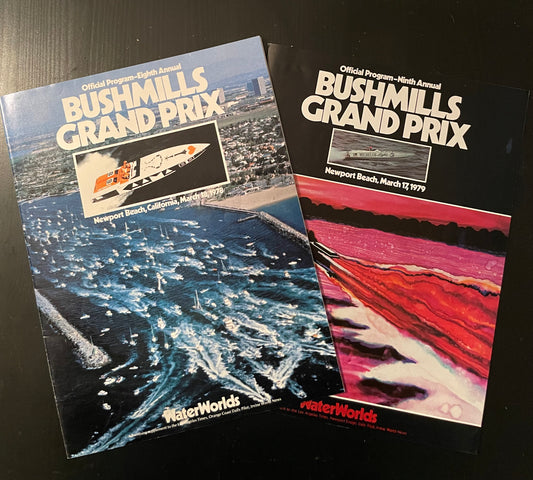 1878 & 1979 Bushmills Grand Prix Programs