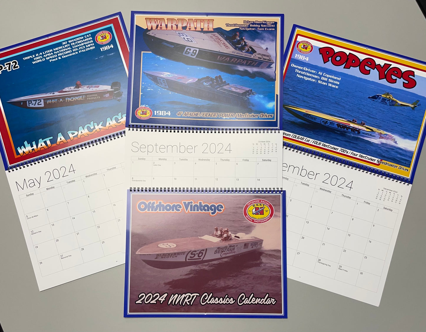 2024 NNRT Offshore Classic Calendar 11x14