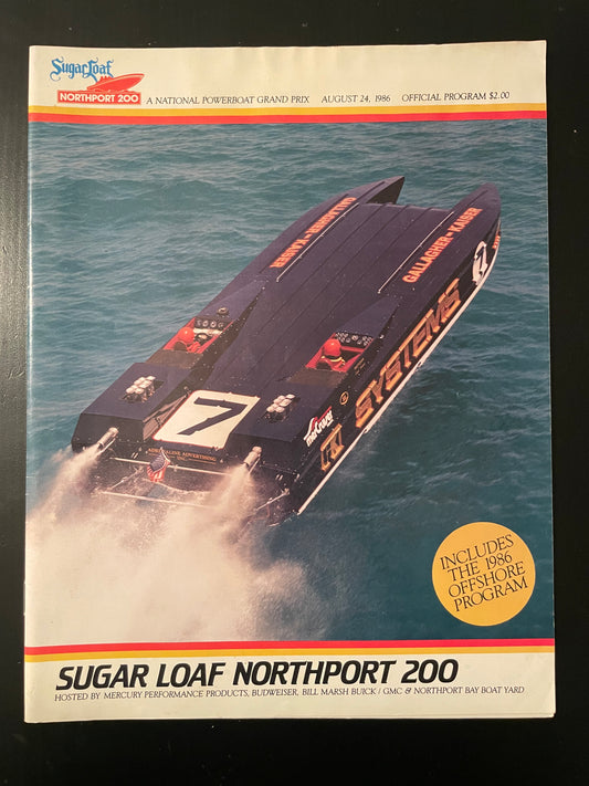 1986 Sugar Loaf Northport 200 Program