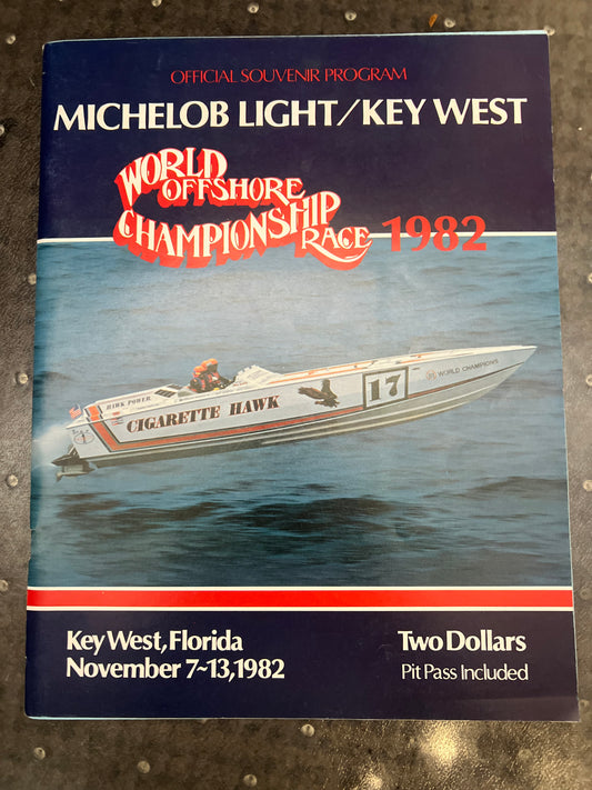 1982 World Offshore Championship Program